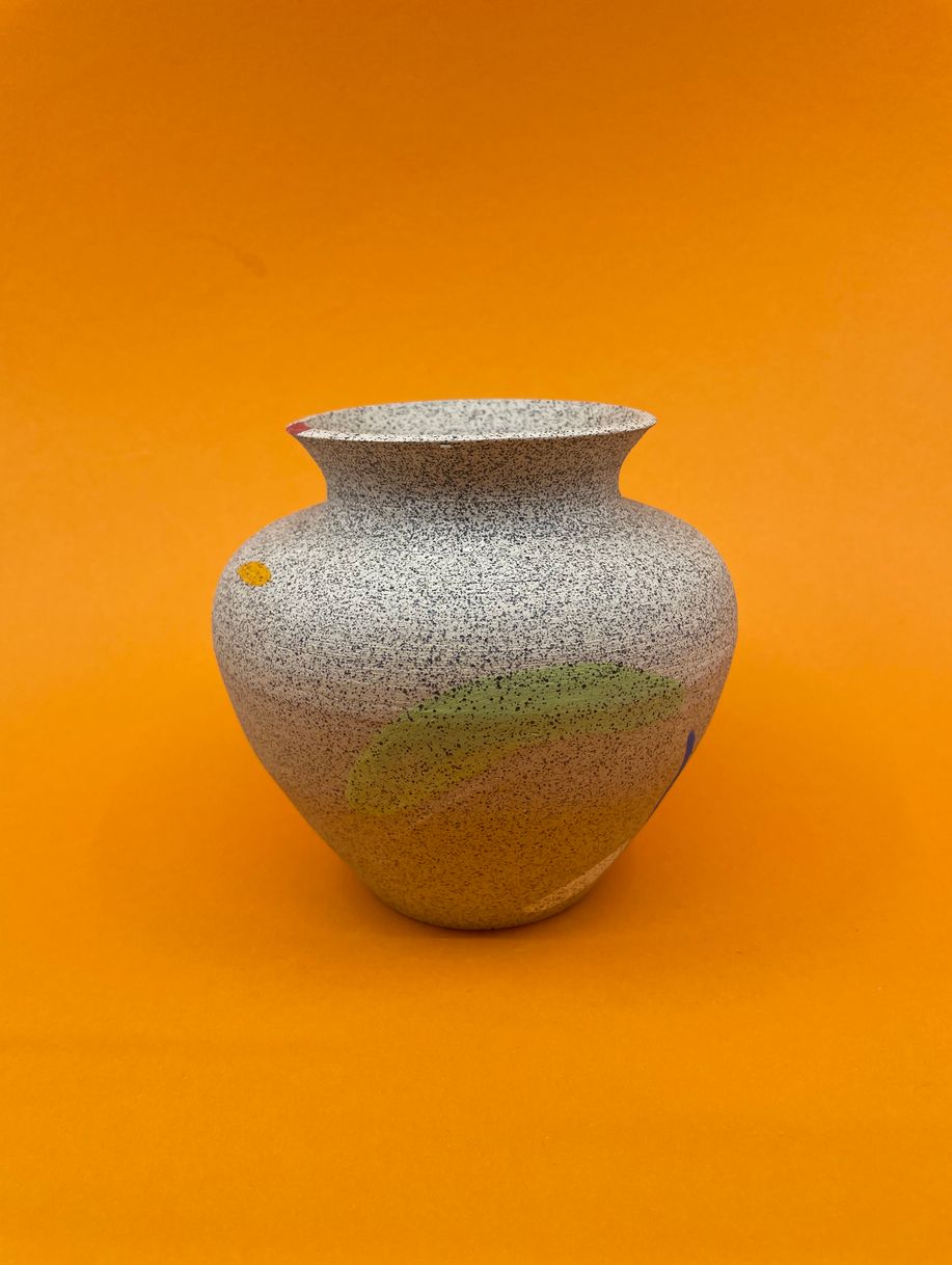 Color block speck vase (Made to Order) product photo