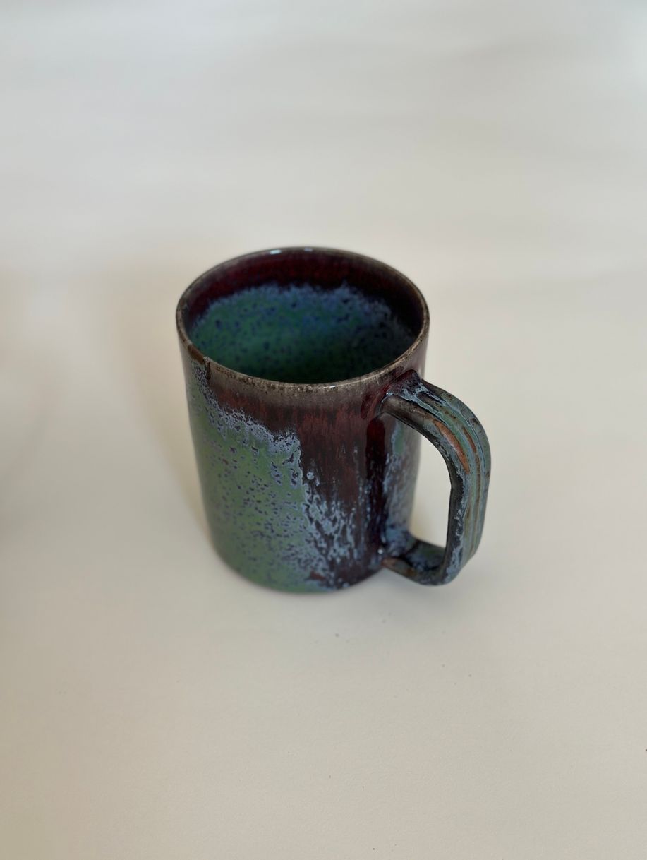 Lavender green mug product photo