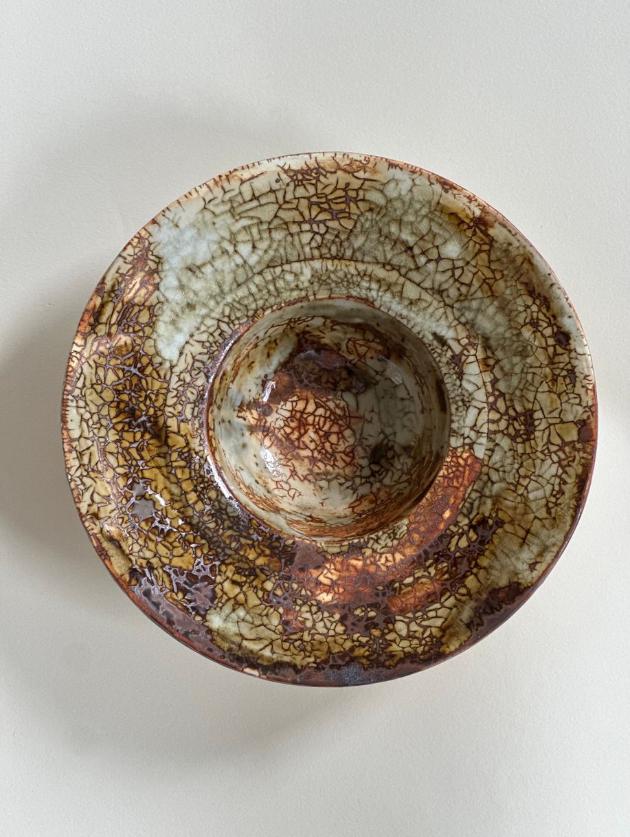 Terra crackle bowl product photo
